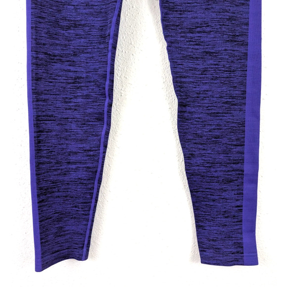 Peloton sz L Compression Leggings purple seamless high waist active 1158 - Picture 3 of 6